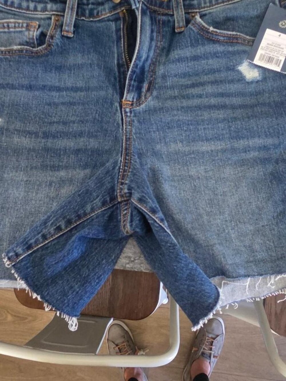 Aerie blue denim shorts Size 4 #denim #summer